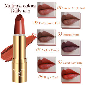 Çin'de OEM Özel Logo Ruj Üreticileri Makyaj Kozmetik Üreticisi Tedarikçisi Toptan Mat Ruj Özel Etiketli Ruj - Product Image 4