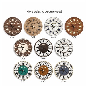 Винтажные декоративные американские настенные часы для гостиной, креативные кварцевые часы в европейском стиле, бесшумные, подвесные. - Product Image 4