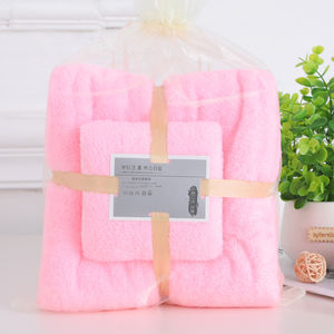 Оптовая продажа, ультратонкое полотенце из микрофибры для ванной и лица, 1 комплект, высококачественные полиэфирные коралловые бархатные аксессуары для пилатеса - Product Image 2