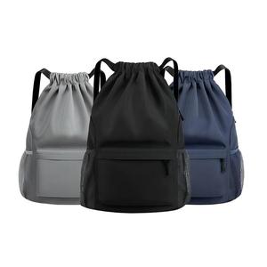 Custom Logo <b>Drawstring</b> Backpack for Women Men <b>Waterproof</b> <b>Drawstring</b> Gym <b>Bag</b> Basketball String Sports <b>Bag</b> for Soccer - Product Image 2