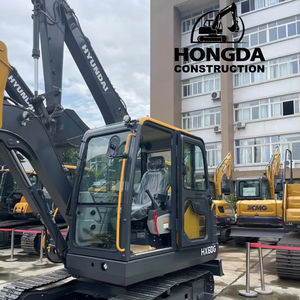 Haute Qualité HYUNDAI 60-9 Utilisé Original Coréen Avec Agricole Pas Cher Utilisé HYUNDAI 60-9 Excavatrice pour Creuser - Product Image 1