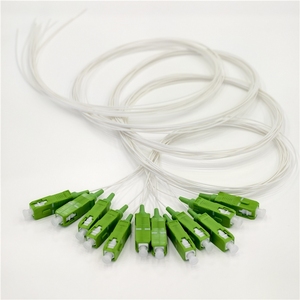 สายเคเบิล LSZH สีขาว 9/125 G.652D แบบ Single Mode Simplex SC/APC ยาว 1.5 เมตร 12 คอร์ ไฟเบอร์ออปติกพิกเทล - Product Image 3