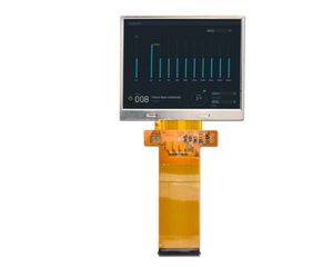 Display LCD TFT Quadrato da 3,5 Pollici 320x240 con Staffa di Montaggio, per Retrovisore Auto/Indicatore Moto, Modulo ad Alto Contrasto - Product Image 3