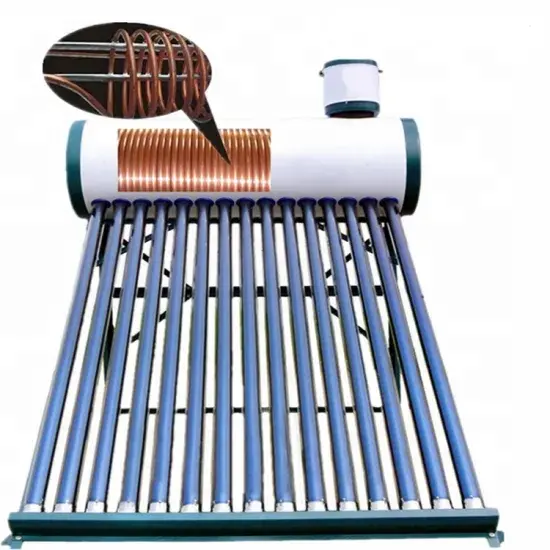 一般的な真空管太陽熱温水器ステンレス鋼給湯システムヒートパイプヒートコレクター付き