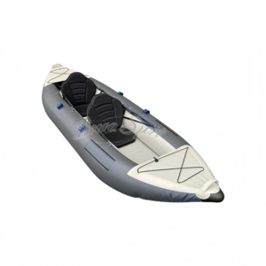 <span class=keywords><strong>Kayak</strong></span> Inflable <span class=keywords><strong>Doble</strong></span> de 420 cm, Más Vendido, con Asientos Negros, Certificado CE, para Pesca y Deportes Acuáticos - Product Image 5