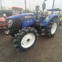 Meilleur prix nouveau Offre Spéciale tracteur agricole à roues 100hp d'occasion Lovol 804 80Hp avec chargeur frontal tractopelle