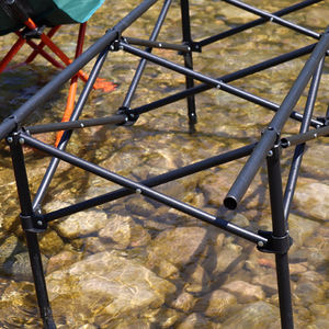 <span class=keywords><strong>Table</strong></span> de pique-nique ultralégère E-RIKE 150kg <span class=keywords><strong>Table</strong></span> réglable <span class=keywords><strong>pliante</strong></span> de <span class=keywords><strong>camping</strong></span> en acier pliable pliable robuste avec rangement - Product Image 5