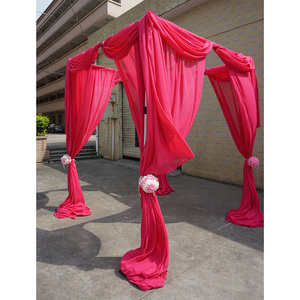 Tubo telescópico portátil para cortinas y telones, suministro para decoración de eventos - Product Image 2