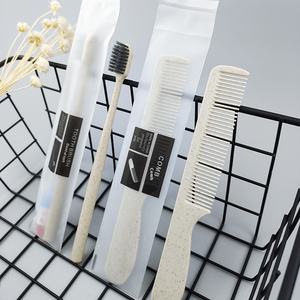 Juego de Artículos de Aseo Desechables para Habitaciones de Hotel, Cepillo de Dientes, Pasta de Dientes, Plástico, Color Personalizado, Estilo Moderno y Sencillo, Suministros de Hospitalidad - Product Image 3