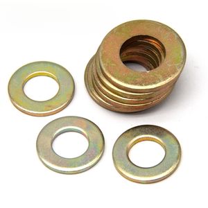 <span class=keywords><strong>Rondelle</strong></span> <span class=keywords><strong>plate</strong></span> en zinc jaune (YZP) DIN125A DIN9021 - Product Image 2