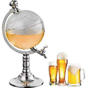 Mini carafe en plastique unique en forme de <span class=keywords><strong>globe</strong></span> Distributeur de boissons et d'alcool pour la bière et le vin à la maison ou au bar - Product Image 6
