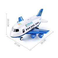 Jouets d'avion Dowellin, simulation de voiture, jouet pour enfants, avions électriques, grande taille, avion de ligne