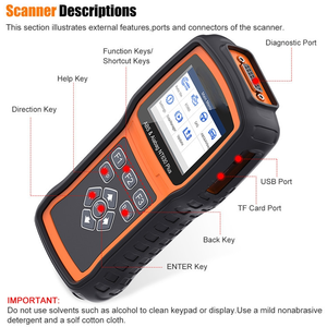 อะไหล่รถขุดสำหรับเครื่องมือ FOXWELL NT630 PLUS <span class=keywords><strong>AutoMaster</strong></span> OBD2 สำหรับรีเซ็ต ABS ถุงลมนิรภัย SRS - Product Image 3