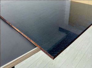 Panel sándwich de espuma de nido de abeja personalizado de 4mm, 6mm, 8mm, 10mm, placa sándwich de fibra de carbono - Product Image 2