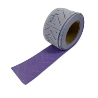 Papier abrasif 3M de qualité supérieure, violet, dureté moyenne, compatible OEM, rouleau de papier abrasif à crochets et boucles