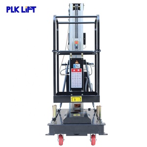 Plateforme élévatrice électrique à chaîne en aluminium et acier pour la construction, l'usage commercial et les applications domestiques - Product Image 3