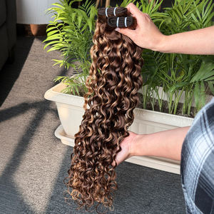 Extensiones de Cabello Natural Ondulado, Paquetes de Cabello Humano Brasileño 100% al por Mayor - Product Image 4