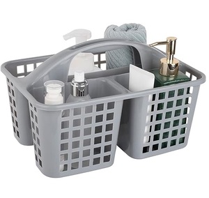 Cleaning Caddy <b>Basket</b> <b>Plastic</b> Storage Shower Caddy Bucket with Handle Tool Storage <b>Basket</b> - Product Image 1