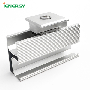 Ienergy Montage en aluminium <span class=keywords><strong>Rail</strong></span> noir Profil PV Fixations <span class=keywords><strong>de</strong></span> toit <span class=keywords><strong>de</strong></span> <span class=keywords><strong>panneau</strong></span> solaire pour toit en tuiles - Product Image 3