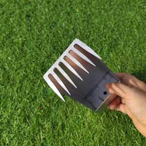 Outil de récolte de fruits galvanisé à bord lisse pour la cueillette des arbustes épineux et des baies - Product Image 5