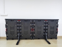 Panel dinding Video LED, tampilan layar LED lapangan sepak bola luar ruangan P5/P8/P10 1280x960mm