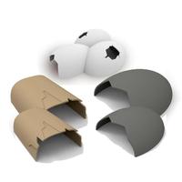 Caverne cachette en plastique pour reptiles, décoration de terrarium pour araignées, serpents, lézards, grenouilles et hamsters