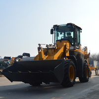 Penjualan traktor baru pemuat ujung depan roda kompak Mini ekskavator Backhoe