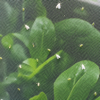 Filet anti-insectes en HDPE 60 mailles sur mesure, résistant aux UV, pour serre agricole et contrôle des parasites des légumes