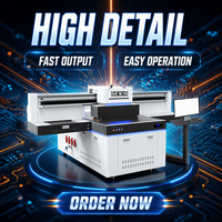 NEWIN I3200 Ricoh/ I3200 Printer Inkjet UV Flatbed Otomatis Kecepatan Tinggi PVC/Kaca/Kayu/Plastik/Akrilik-Label/Kartu Kustom