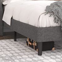 Lit mural moderne Joysourcefurniture, taille King, pour enfants, avec rangement, gain de place, durable, multifonctionnel, éclairé
