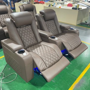 Ensemble canapé inclinable moderne et luxueux pour le cinéma et la maison fauteuils inclinables pour le salon salle des médias salle de cinéma école hôtel - Product Image 2