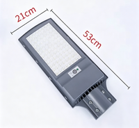 Lampe solaire tout-en-un pour rue, capteur de mouvement PIR, télécommande, étanche IP65, pour extérieur, route, jardin, parking