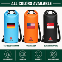 Tas Laundry Tahan Air dengan Ritsleting, Pegangan Lembut, untuk Kolam Renang, Pemandian Air Panas, Luar Ruangan, Ponsel, Kasual, Bergaya, Portabel, Ringan