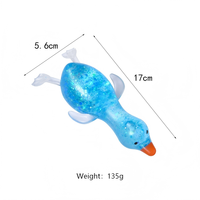 Jouet à presser en forme de canard Aurora scintillant, remplit de Malto, jouet anti-stress, jouet sensoriel pour enfants et adultes, cadeau pour soulager l'anxiété