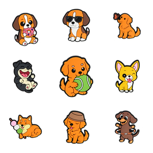 Nuevos y Adorables Accesorios para Casa <span class=keywords><strong>de</strong></span> Perros, Decoración <span class=keywords><strong>de</strong></span> <span class=keywords><strong>PVC</strong></span> con Hebilla para Zapatos, Sandalias y Pantuflas, Dijes para Zapatos <span class=keywords><strong>de</strong></span> Personas Amantes <span class=keywords><strong>de</strong></span> los Perros - Product Image 5