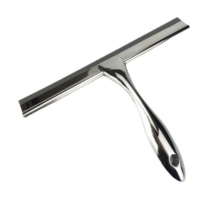 <span class=keywords><strong>Raclette</strong></span> en caoutchouc magnétique double face personnalisée pour nettoyage de vitres, logo en acier inoxydable argenté pour fenêtre en verre de salle de bain - Product Image 4