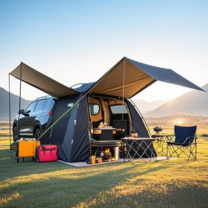 <span class=keywords><strong>Tienda</strong></span> <span class=keywords><strong>de</strong></span> <span class=keywords><strong>campaña</strong></span> SUV <span class=keywords><strong>para</strong></span> 6 personas, parasol antimosquitos, lona <span class=keywords><strong>para</strong></span> portón trasero <span class=keywords><strong>de</strong></span> <span class=keywords><strong>coche</strong></span> familiar y dosel <span class=keywords><strong>para</strong></span> <span class=keywords><strong>maletero</strong></span>, <span class=keywords><strong>tienda</strong></span> trasera <span class=keywords><strong>para</strong></span> coches, 1 unidad - Product Image 1