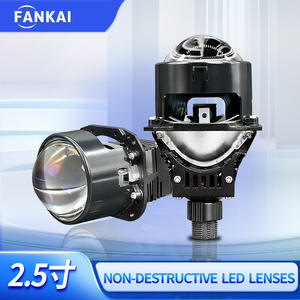 Faros LED Integrados de Alta Potencia de 50W con Lente Bi-Xenón de Aluminio de 2.5 Pulgadas sin Pérdidas, Conversión de Luz Alta y Baja H4/H7 para Vehículos - Product Image 4