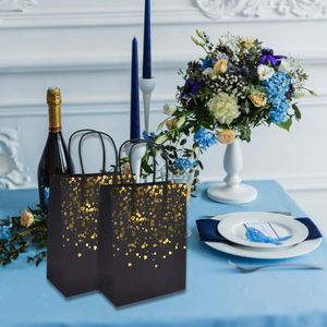 Bolsas de Papel Kraft Biodegradables y Duraderas para Artículos de Ocio, Empaque de Regalos y Uso Comercial Informal - Product Image 1