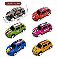 Voiture de course tout-terrain en alliage métallique à l'échelle 1:5 pour enfants, modèle de simulation à rétrofriction pour 0-24 mois