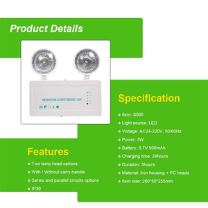 Luz de Señalización LED Recargable de Alta Calidad Tuoming, Precio de Fábrica, Luz de Emergencia para Seguridad en Interiores - Product Image 2