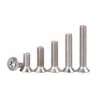 M2 M3 M4 M5 M6 M8 Acier au carbone Acier inoxydable 304 Vis Torx à tête plate Tête fraisée Vis Torx antivol Torx