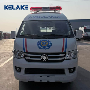 KELAKE Ambulance avec équipement médical, design à rayures blanches et rouges, longueur 3-8m, état neuf - Product Image 2