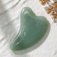 Planche de massage Gua Sha en jade naturel, outil de beauté pour le visage/le cou/tout le corps, certifiée CE Classe I, fourniture directe d'usine, OEM ODM