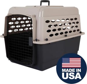 Cage de transport portable Petmate <span class=keywords><strong>Vari</strong></span> pour chiens de taille moyenne, compatible avion, en plastique durable, écologique et verrouillable - Product Image 2