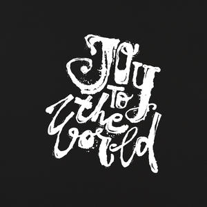 Camiseta Negra Unisex con Estampado de Letras Dibujadas a Mano, Corte Regular, Tela Jersey Q127 - Product Image 1