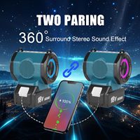 Altavoz para Mil Waukee/Mak ITA/Dew Alt Bos ch 18-20V batería de iones de litio con puerto USB tipo C reproductor compatible con Bluetooth altavoz