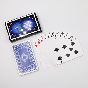Factory Custom Print Blue Design Playing Cards Personalise logo Paper Party Game Cards <b>Poker</b> Game Cards - Product Image 3