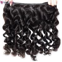 Extensiones de cabello humano natural de onda suelta de cabello camboyano natural Super doble dibujado de Vietnam Proveedor de extensiones de cabello Virgen sin procesar crudo