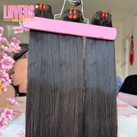 Mechones de Cabello Vietnamita Virgen Crudo, Grado 12A al por Mayor, Mechones con Cutícula Alineada, Super Doble Trama, 100% Cabello Vietnamita Virgen Crudo